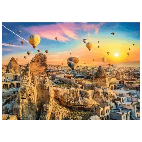 Puzzle Trefl Cappadocia, Turkey 8+/ Numărul de piese: 500 photo 2 Puzzle Trefl Cappadocia, Turkey 8+/ Numărul de piese: 500 photo 2