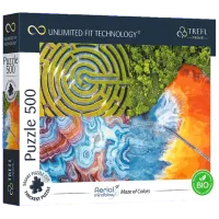 Puzzle Trefl The Labyrinth of Colors 12+/ Numărul de piese: 500