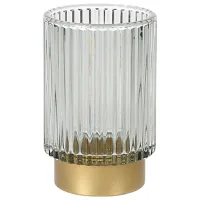 Suport pentru lumânări Promstore Cilindriс Cantitatea în set - 1 / Sticlă