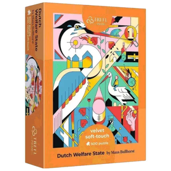 Puzzle Trefl Dutch Welfare State 12+/ Numărul de piese: 500 photo 1