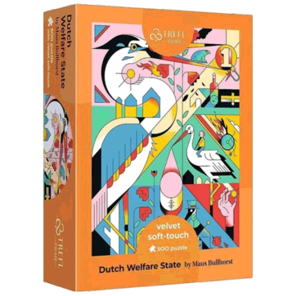 Puzzle Trefl Dutch Welfare State 12+/ Numărul de piese: 500 photo 1