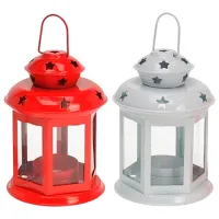 Suport pentru lumânări Promstore Felinar Cantitatea în set - 1 / Metal