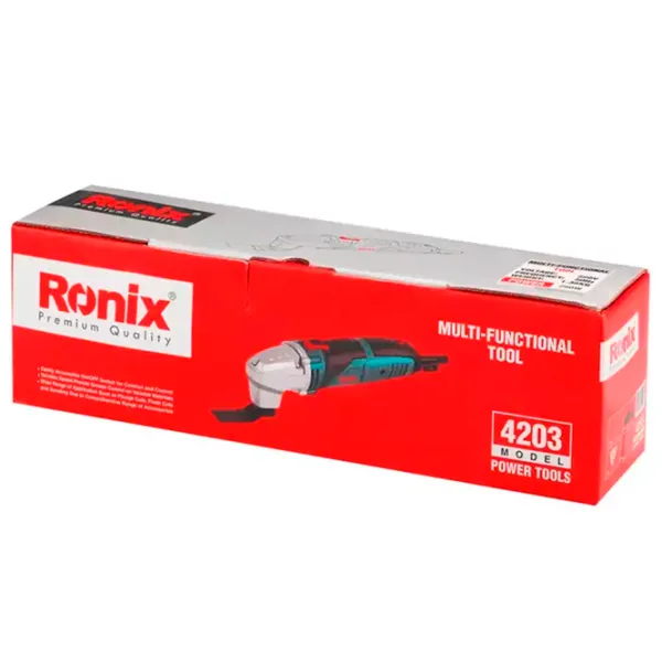 Mașină multifuncțională Ronix 4203 Gray / Plastic photo 6
