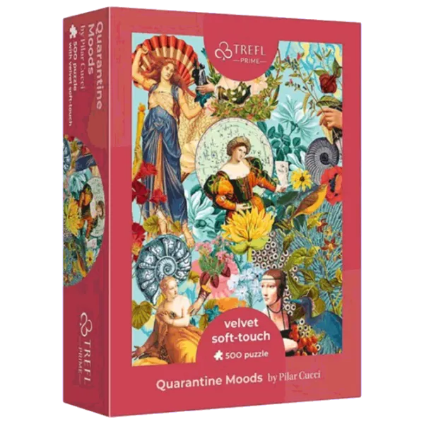 Puzzle Trefl Quarantine Moods 12+/ Numărul de piese: 500 photo 1