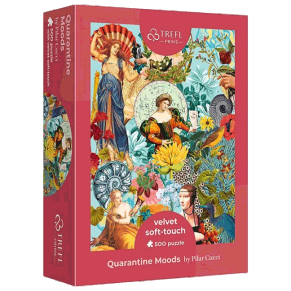 Puzzle Trefl Quarantine Moods 12+/ Numărul de piese: 500 photo 1