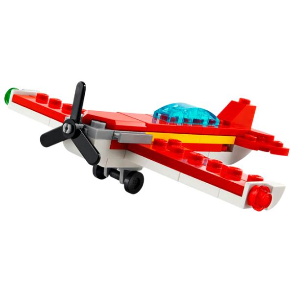 Конструктор LEGO Red plane 3 in 1 Транспорт/ Красный photo 2