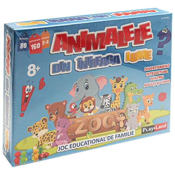 Joc de masă PlayLand În lumea animalelor 8+/ Dezvoltare photo 1 Joc de masă PlayLand În lumea animalelor 8+/ Dezvoltare photo 1