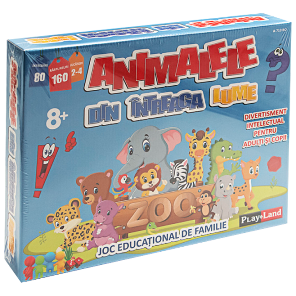 Joc de masă PlayLand În lumea animalelor 8+/ Dezvoltare photo 1 Joc de masă PlayLand În lumea animalelor 8+/ Dezvoltare photo 1