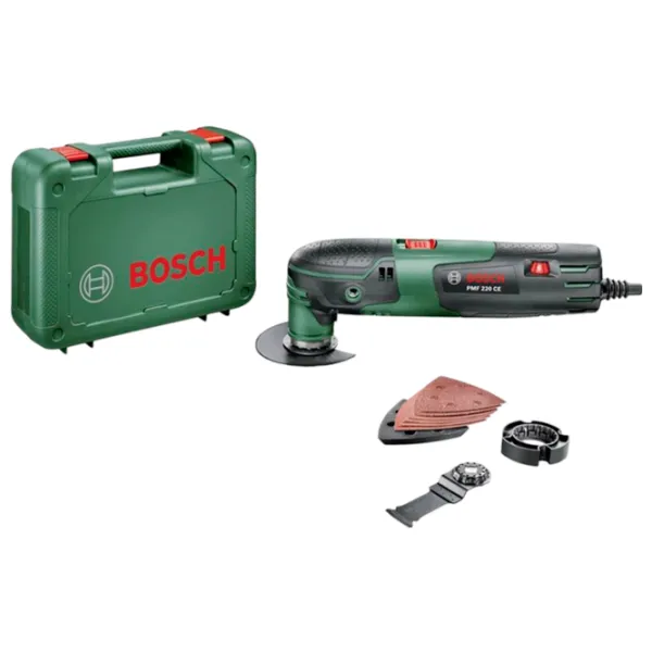 Mașină multifuncțională Bosch PMF 220 CE Green / Silicon photo 2