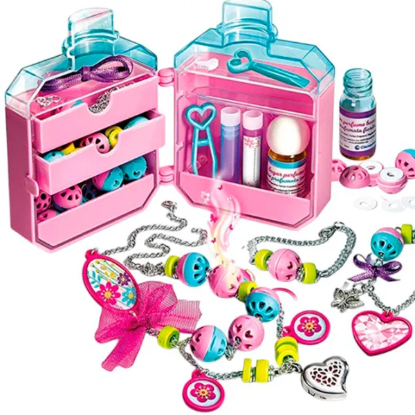 Set de creație Clementoni Perfumed Charms Crazy Chic 18600  8+ / Multicolor photo 2