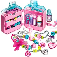 Set de creație Clementoni Perfumed Charms Crazy Chic 18600 8+ / Multicolor photo 2