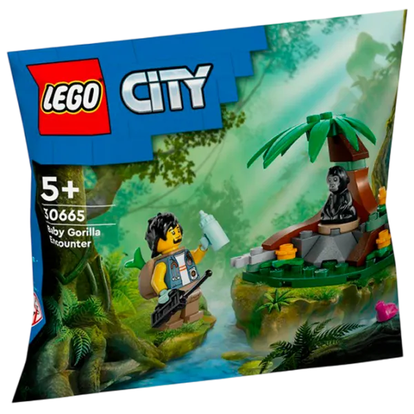 Конструктор LEGO Meeting with Baby Gorilla Животные/ Разноцветный photo 1
