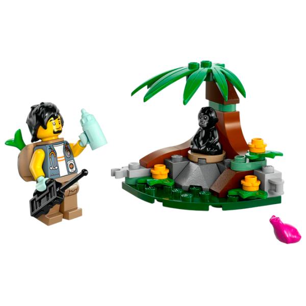 Конструктор LEGO Meeting with Baby Gorilla Животные/ Разноцветный photo 3