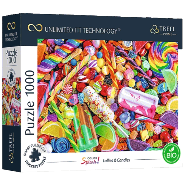 Puzzle Trefl Lollies & Candies 12+/ Numărul de piese: 1000 photo 1