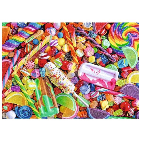 Puzzle Trefl Lollies & Candies 12+/ Numărul de piese: 1000 photo 2
