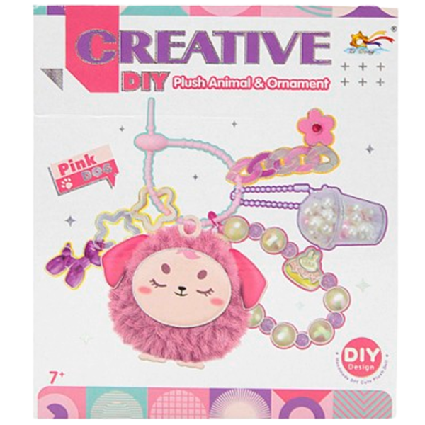 Set de creație Create it Kids Color Pisica roz ZD-M028 7+ / Pink photo 1