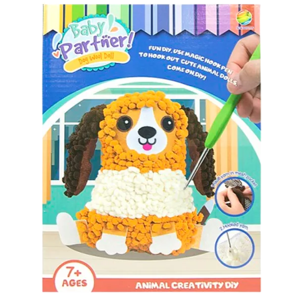 Set de creație New World Cute Animals Cățelușul 702207 7+ / Multicolor photo 1