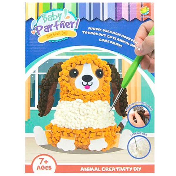 Set de creație New World Cute Animals Cățelușul 702207 7+ / Multicolor photo 1