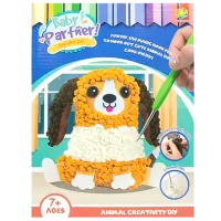 Set de creație New World Cute Animals Cățelușul 702207 7+ / Multicolor