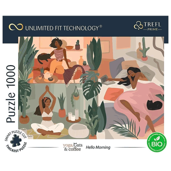 Puzzle Trefl Hello Morning 12+/ Numărul de piese: 1000 photo 1 Puzzle Trefl Hello Morning 12+/ Numărul de piese: 1000 photo 1