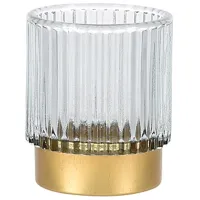 Suport pentru lumânări Promstore Cilindriс Cantitatea în set - 1 / Sticlă