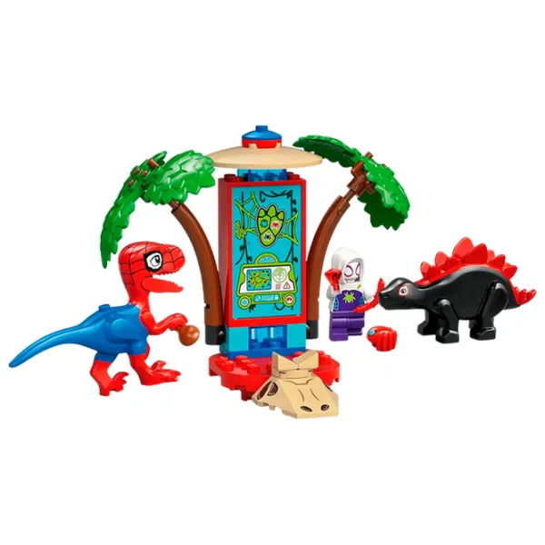 Constructor LEGO Spidey and Gobby's Raptor Battle at Tree House HQ Figuri/ Multicolor photo 4