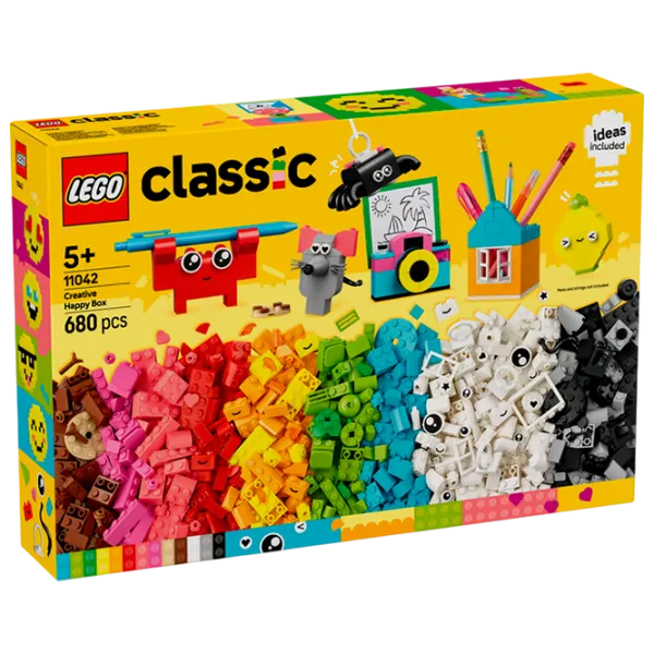 Constructor LEGO Creative Happy Box Figuri/ Multicolor photo 1