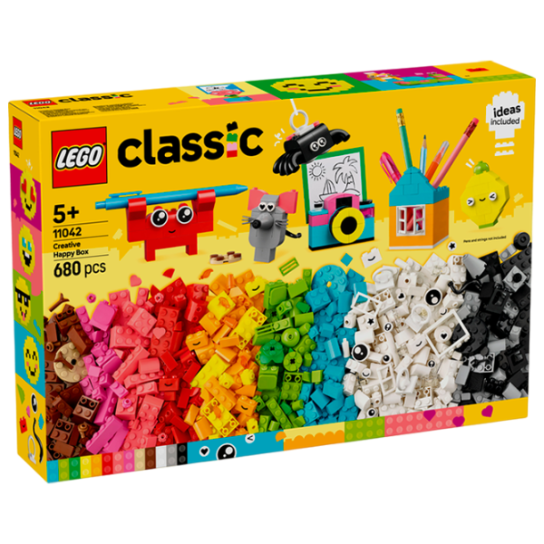 Constructor LEGO Creative Happy Box Figuri/ Multicolor photo 1