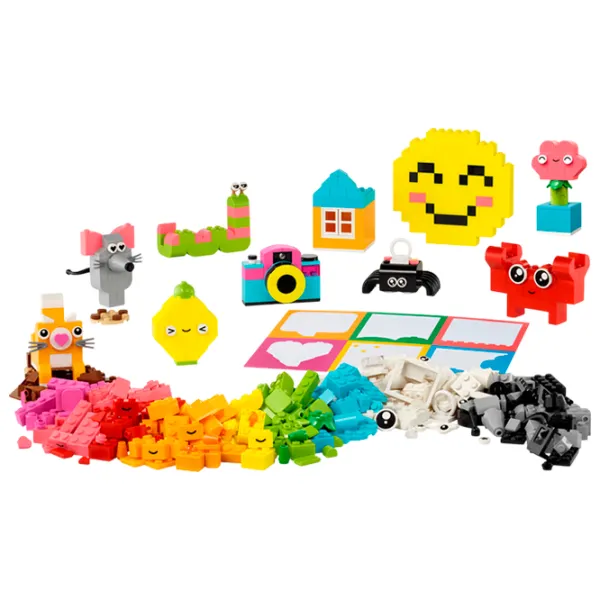 Constructor LEGO Creative Happy Box Figuri/ Multicolor photo 2