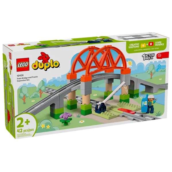 Constructor LEGO Train Bridge and Tracks Expansion Set Constructori/ Multicolor photo 1