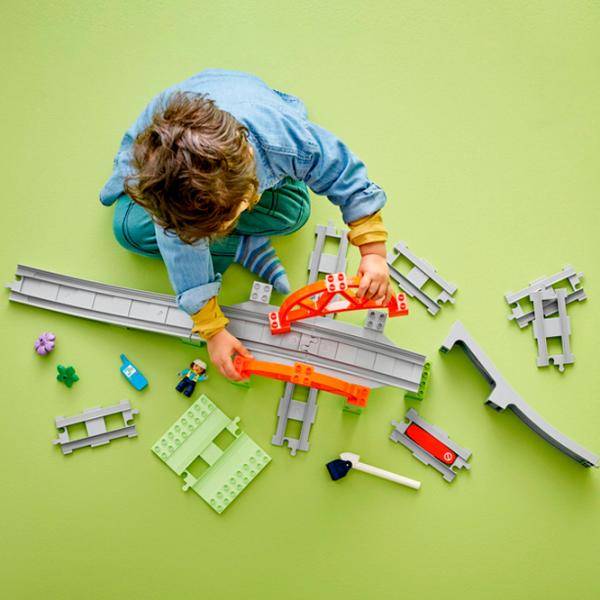 Constructor LEGO Train Bridge and Tracks Expansion Set Constructori/ Multicolor photo 3