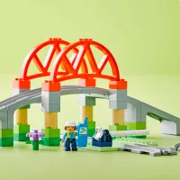 Constructor LEGO Train Bridge and Tracks Expansion Set Constructori/ Multicolor photo 6
