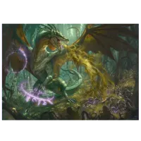 Puzzle Trefl Green Dragon 12+/ Numărul de piese: 1000 photo 2