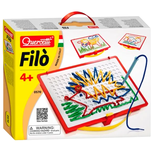 Креативный набор Quercetti Creative Filo 58213 6+ / Разноцветный photo 1