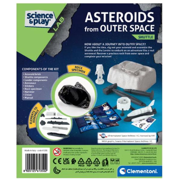 Set de creație Clementoni Lab Shuttle NASA 61350 6+ / Multicolor photo 3