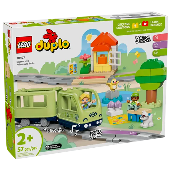 Constructor LEGO Interactive Adventure Train Figuri/ Multicolor photo 1