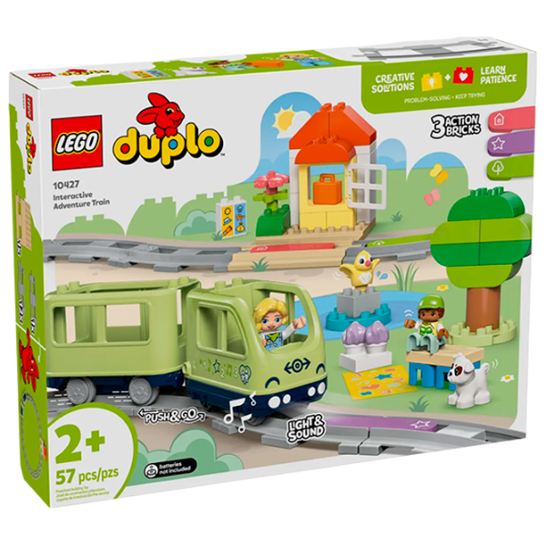 Constructor LEGO Interactive Adventure Train Figuri/ Multicolor photo 1