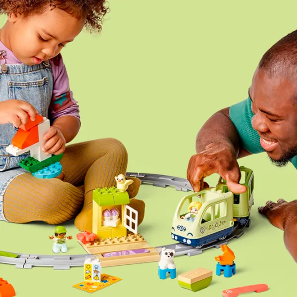 Constructor LEGO Interactive Adventure Train Figuri/ Multicolor photo 5