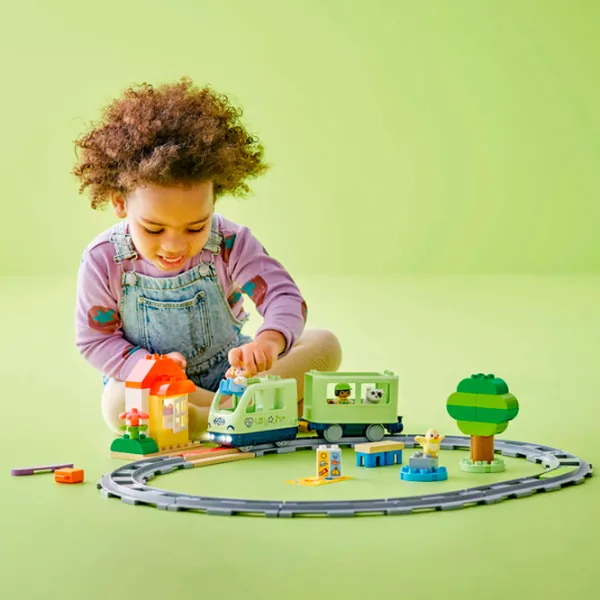 Constructor LEGO Interactive Adventure Train Figuri/ Multicolor photo 6