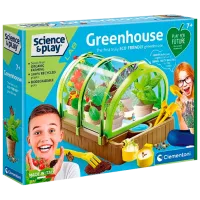 Set de creație Clementoni Greenhouse Science & Play 61528 7+ / Multicolor