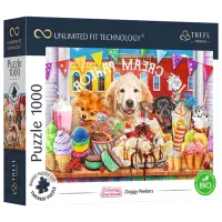 Puzzle Trefl Doggy Peekers 12+/ Количество деталей: 1000
