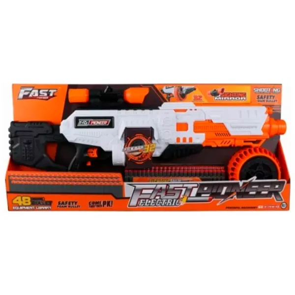 Blaster New World Fast Electric 752020 3+ / Săgeți / White photo 5 Blaster New World Fast Electric 752020 3+ / Săgeți / White photo 5