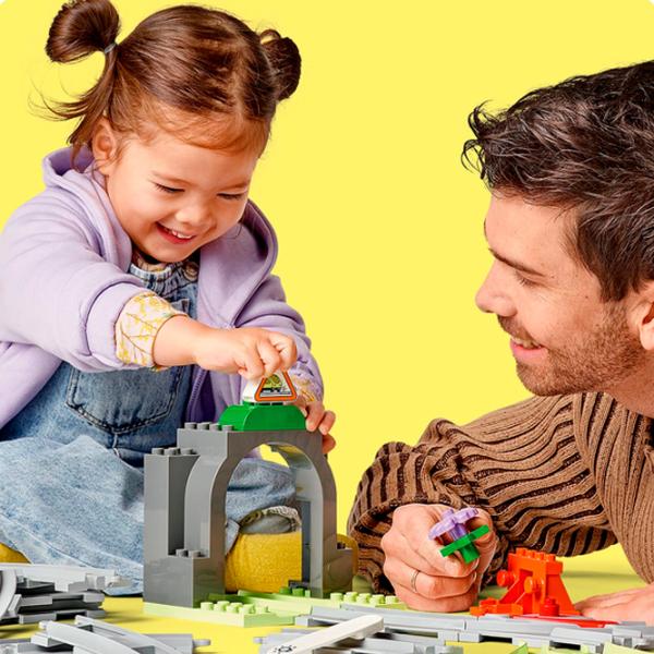 Constructor LEGO Train Tunnel and Tracks Expansion Set Tren/ Multicolor photo 3