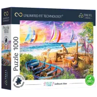 Puzzle Trefl Sailboats View 12+/ Numărul de piese: 1000