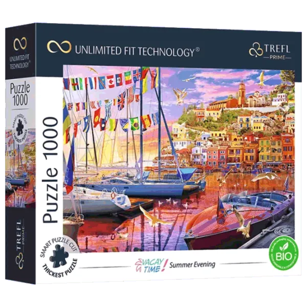 Puzzle Trefl Summer Evening 12+/ Numărul de piese: 1000 photo 1