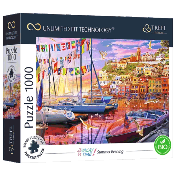 Puzzle Trefl Summer Evening 12+/ Numărul de piese: 1000 photo 1