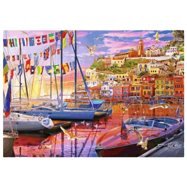 Puzzle Trefl Summer Evening 12+/ Numărul de piese: 1000 photo 2