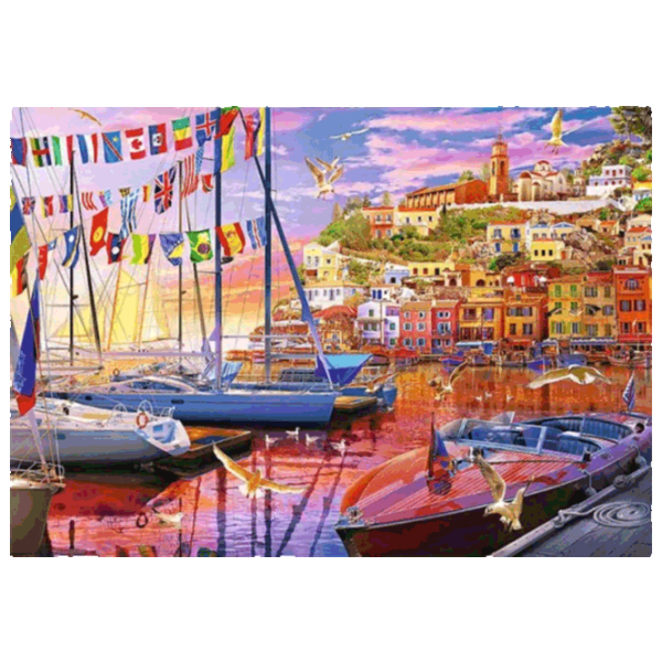 Puzzle Trefl Summer Evening 12+/ Numărul de piese: 1000 photo 2