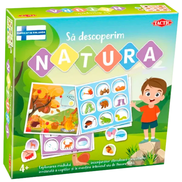 Joc de masă Tactic Hai să descoperim Natura 4+/ Dezvoltare photo 1