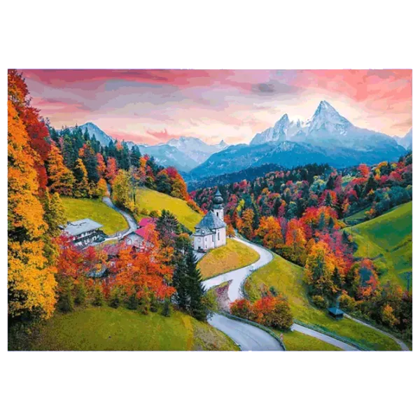 Puzzle Trefl Alpine Idyll, Bavaria, Germany 12+/ Количество деталей: 1000 photo 2